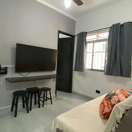 Pertinho Da Praia - 1 Dormitorio - Max 5 Pessoas Praia Grande  Exterior photo